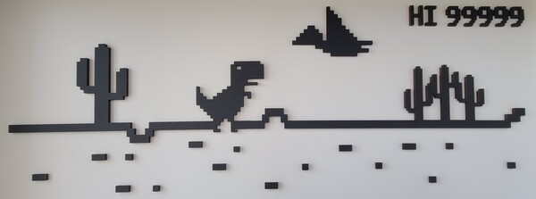 Gameplay preview of Dino Game browser game from our arcade library collection showcase page